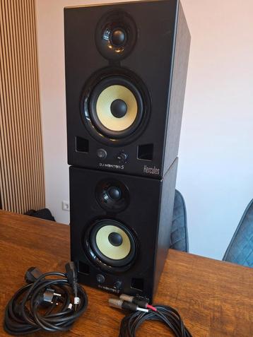 Hercules DJ monitor 5 speaker set (2) beschikbaar voor biedingen