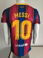 Gesigneerd Barcelona shirt door Lionel Messi met COA en foto, Ophalen of Verzenden, Nieuw, Buitenlandse clubs, Shirt