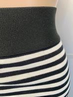 G272 Nieuw: Vanilia: maat 36=S koker-rok gestreept zwart/wit, Kleding | Dames, Rokken, Vanilia, Wit, Nieuw, Ophalen of Verzenden