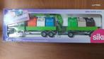 Siku 3813 Iveco recycling oplegger + aanhanger NL, Hobby en Vrije tijd, Modelauto's | 1:50, Ophalen of Verzenden, Zo goed als nieuw