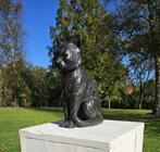 POES /BRONZEN BEELD / KAT, Dierenbeeld, Nieuw, Info@huisentuindecoratiemarie.nl, Huis en tuin decoratie marie