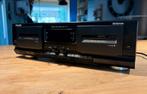 Philips FC733 Dubbel Cassettedeck met Auto-Reverse, Audio, Tv en Foto, Cassettedecks, Ophalen of Verzenden, Dubbel, Philips, Auto-reverse