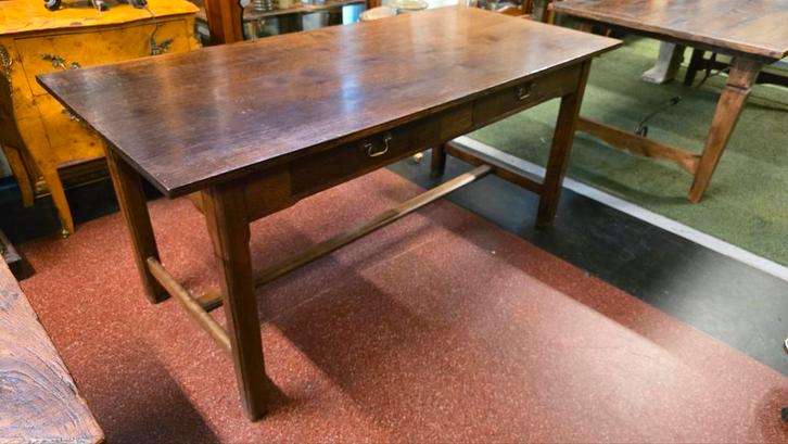 Antieke Franse boeren eettafel 170 cm, Antiek en Kunst, Antiek | Meubels | Tafels, Ophalen