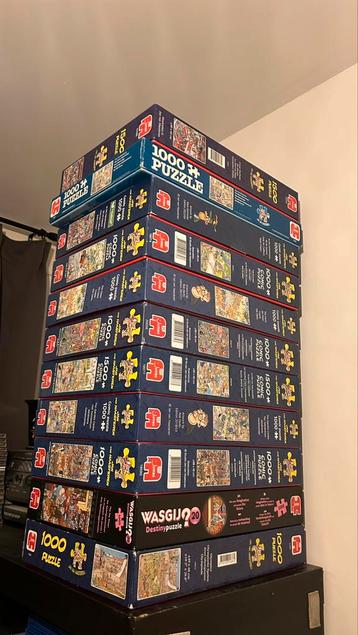 Jan van haasteren 1000 1500 stukjes puzzel beschikbaar voor biedingen