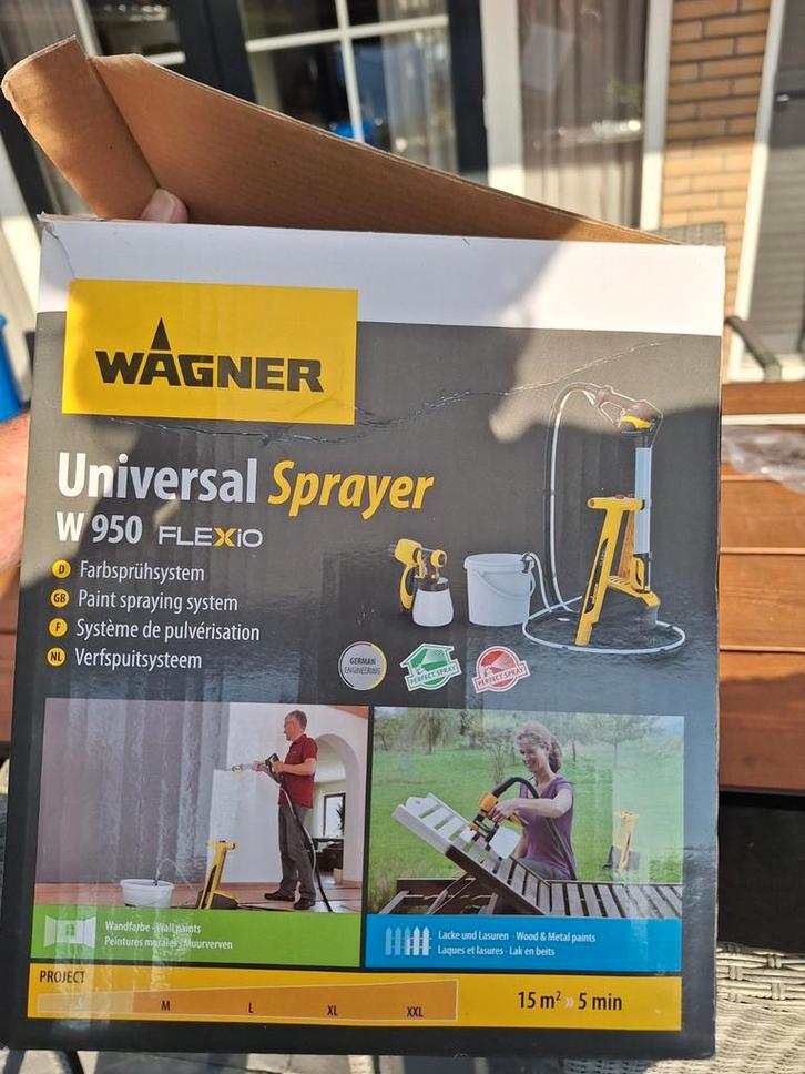 Wagner W950 Verfspuit - Flexio, Doe-het-zelf en Verbouw, Gereedschap | Overige machines, Ophalen