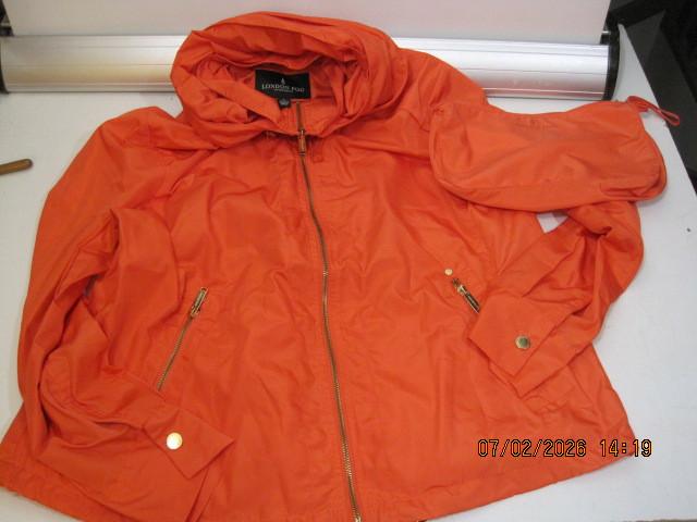 jas london fog dames nieuw 44 valt klein (375), Maat 42/44 (L), Nieuw, Oranje, Ophalen of Verzenden