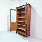 Antieke kast boekenkast vitrinekast art deco boekenkast, Ophalen