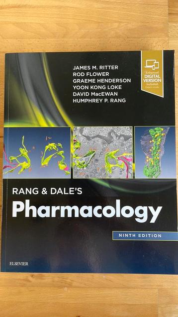 Rang and Dale's Pharmacology 9e beschikbaar voor biedingen