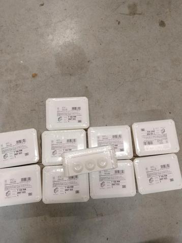10 Nieuwe Kabeldozen in Plastic - OBO T 100 RW beschikbaar voor biedingen