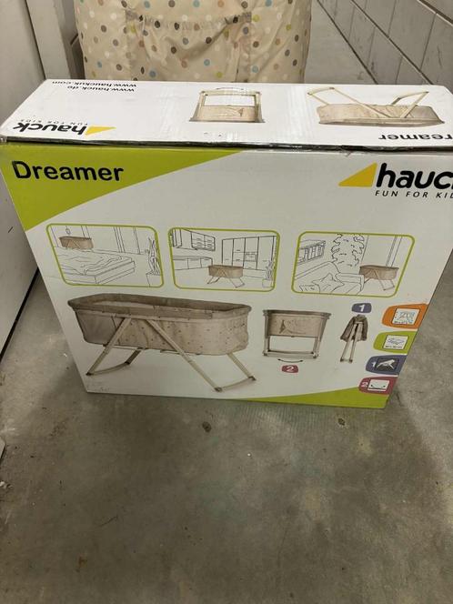 Hauck Dreamer Wieg - Multi Dots sand, Kinderen en Baby's, Babywiegjes en Ledikanten, Zo goed als nieuw, Wieg, Ophalen