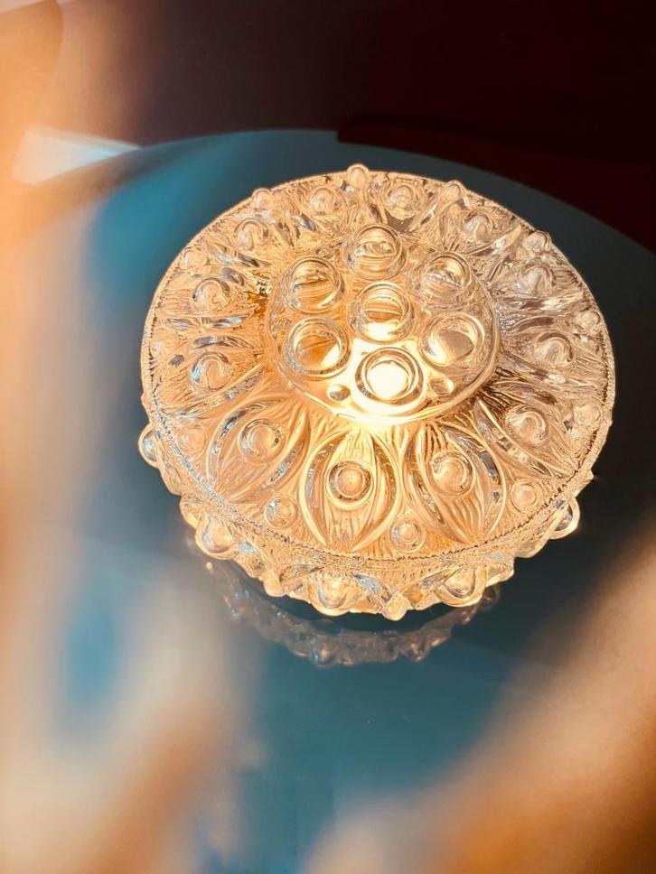 Bubble seventies plafonierre, Huis en Inrichting, Lampen | Plafondlampen, Nieuw, Glas, Ophalen of Verzenden