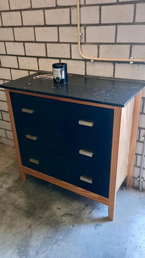 Grenen ladekast, Huis en Inrichting, Kasten | Ladekasten, Gebruikt, Minder dan 100 cm, 50 tot 100 cm, 25 tot 50 cm, 3 of 4 laden