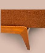 Vintage Pastoe daybed teak hout bank sofa lounge bankje bed, Ophalen, Gebruikt, ., 190 cm of minder