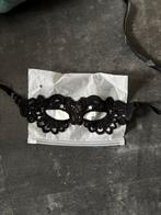 Zwart Venetiaans Masker nieuw, Ophalen of Verzenden, Nieuw, Carnaval, Accessoires