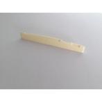 Akoestische brug bridge saddle kunststof 72 x 3 x 8,5, Moku Custom Guitars, Nieuw, 4613CB, Ophalen of Verzenden