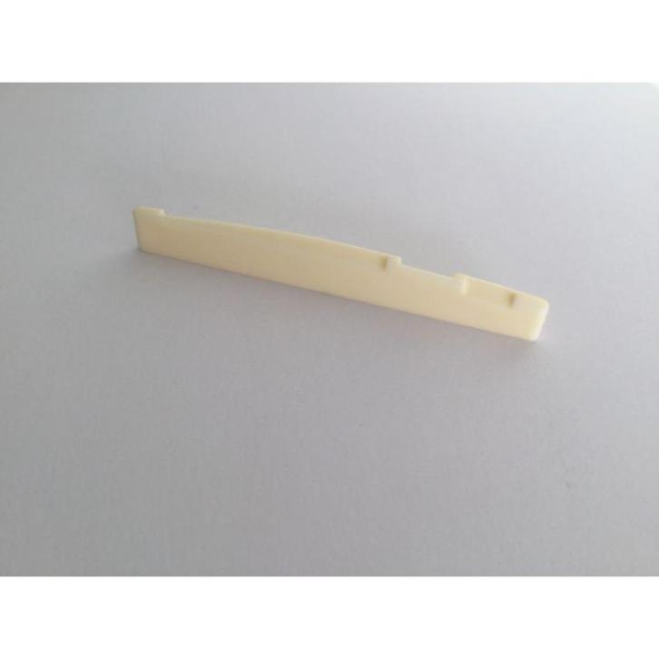 Akoestische brug bridge saddle kunststof 72 x 3 x 8,5, Muziek en Instrumenten, Instrumenten | Onderdelen, Nieuw, Akoestische gitaar