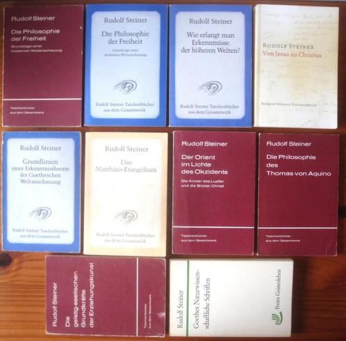 Rudolf Steiner 23 Taschenbücher aus dem Gesamtwerk, goede st, Boeken, Esoterie en Spiritualiteit, Zo goed als nieuw, Achtergrond en Informatie