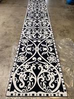 Karpet / loper zwart /wit K1, Ophalen, Wit, 50 tot 100 cm, Rechthoekig