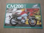 Honda CM200T brochure folder 1981 ?, Ophalen of Verzenden, Honda