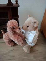 Brocante poedel en beer, Ophalen of Verzenden