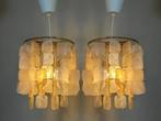 Sale ! Laatste stuks ! Van 89,- nu 44,- p.s. Capiz bamboe, Huis en Inrichting, Lampen | Hanglampen, Baak, Nieuw, Ophalen of Verzenden