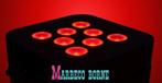 LED Wi-Par,Par Tri-color LED, Accu 2.4GHz DMX 8x3 watt B-ver, Muziek en Instrumenten, Licht en Laser, Kleur, Nieuw, Info@marbeco.nl