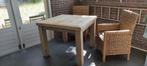 Tafel en twee stoelen t.e.a.b., Ophalen, Gebruikt, Vier personen, 100 tot 150 cm