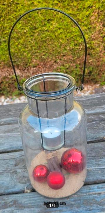 Kerst Hanger/Vaas met Waxinelichthouder beschikbaar voor biedingen