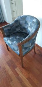 Fauteuil art deco jaren dertig te koop, Huis en Inrichting, Fauteuils, Ophalen, Gebruikt, Metaal, Minder dan 75 cm