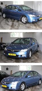 Honda Civic 1.3 Vtec Hybrid 2007 apk en accu nieuw, Auto's, Honda, 65 €/maand, Blauw, Bedrijf, 22 km/l