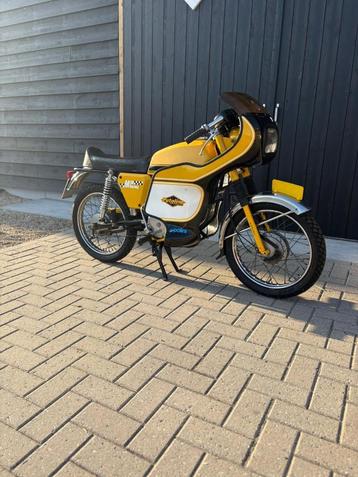 Te koop: Puch Race (1977) met Techno uitlaat beschikbaar voor biedingen