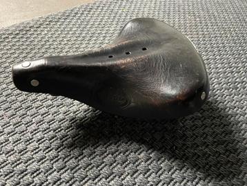 Lederen fietszadel, merk lepper beschikbaar voor biedingen