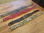 Stoere halsbanden met sier spikes, Ophalen of Verzenden, Zo goed als nieuw