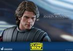Anakin Skywalker Clone Wars Hot Toys Sixth Scale Figure, Ophalen of Verzenden, Zo goed als nieuw, Actiefiguurtje