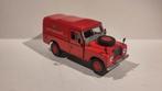 Hongwell Cararama Land Rover Series 3 109" Softtop Fire Brig, Ophalen of Verzenden, Zo goed als nieuw, Auto, Overige merken