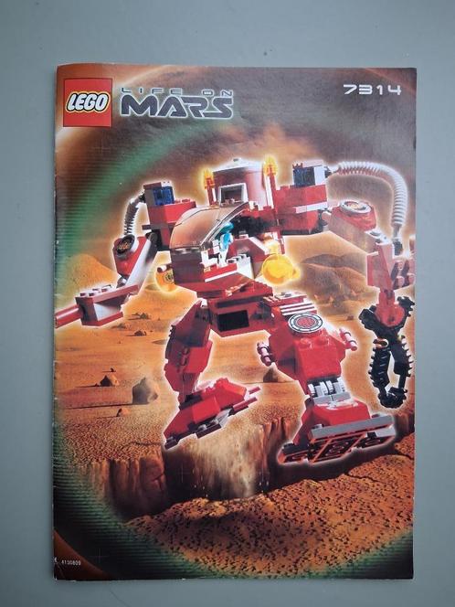 LEGO 7314 Life on mars UNIEK!, Kinderen en Baby's, Speelgoed | Duplo en Lego, Gebruikt, Lego, Complete set, Ophalen of Verzenden