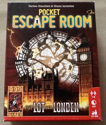 Pocket Escape Room - Het lot van Londen (999 Games) beschikbaar voor biedingen