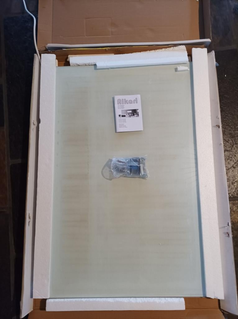 Infrarood paneel verwarming ITC glas 600 watt, Ophalen