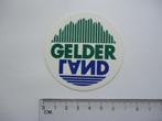 sticker Gelderland auto logo art retro nl, Verzamelen, Stickers, Overige typen, Zo goed als nieuw, Verzenden