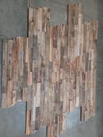 Teak wall wandbekleding  wandstrips sloophout, Doe-het-zelf en Verbouw, Hout en Planken, Ophalen of Verzenden, Nieuw, Plank