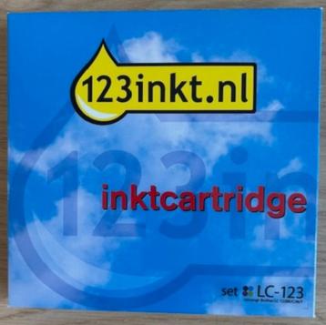 Inktcartridge compete set LC-123 ingeseald beschikbaar voor biedingen