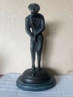 Bronze beeld Golfer, Antiek en Kunst, Ophalen of Verzenden