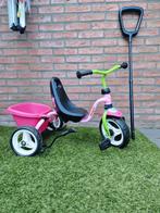 Mooie roze driewieler van puky, Fietsen en Brommers, Fietsen | Driewielers, Ophalen, Zo goed als nieuw, Duwstang