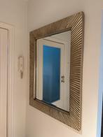 Grote gouden spiegel met “vintage” lijst, Huis en Inrichting, Woonaccessoires | Spiegels, 75 tot 100 cm, 100 tot 150 cm, Zo goed als nieuw