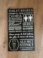 Bordje voor op de wc, Ophalen of Verzenden, Nieuw