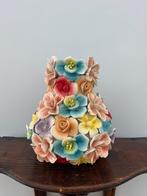 Gekleurd des pots bloemen vaasje, klein formaat, Ophalen of Verzenden, Zo goed als nieuw