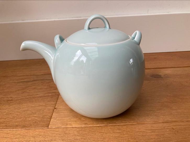 Japans porseleinen theepot, Huis en Inrichting, Keuken | Servies, Gebruikt, Overige typen, Overige stijlen, Porselein, Ophalen of Verzenden