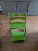 Stokke Tripp Trapp Stoel - Groen, Ophalen of Verzenden, Gebruikt, Meegroeistoel, Aanschuifbaar