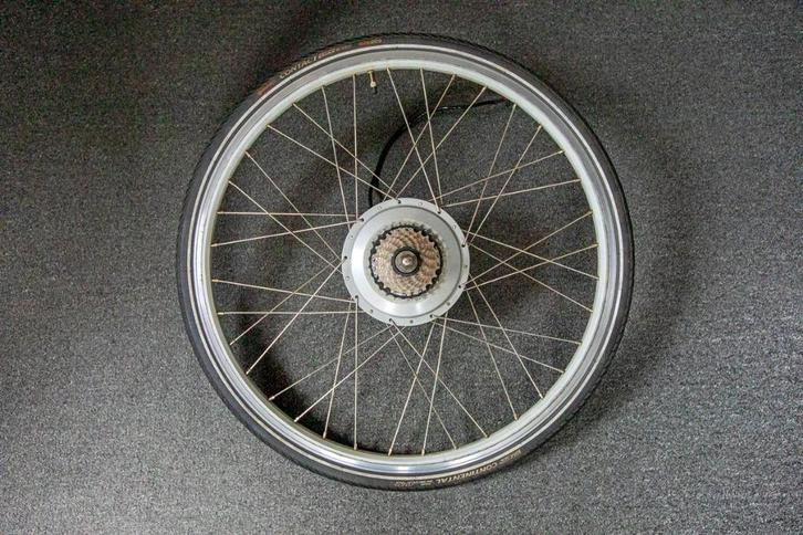 Koga achterwielmotor, 28 inch aluminium velg., Fietsen en Brommers, Fietsonderdelen, Gebruikt, Algemeen, Wiel, Ophalen of Verzenden