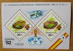 Hongarije, blokje WK Voetbal 1982, Postzegels en Munten, Verzenden, Postfris